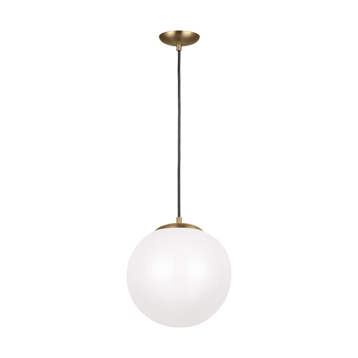 Generation Lighting - 602493S-848 - LED Pendant - Leo - Hanging Globe - Satin Bronze