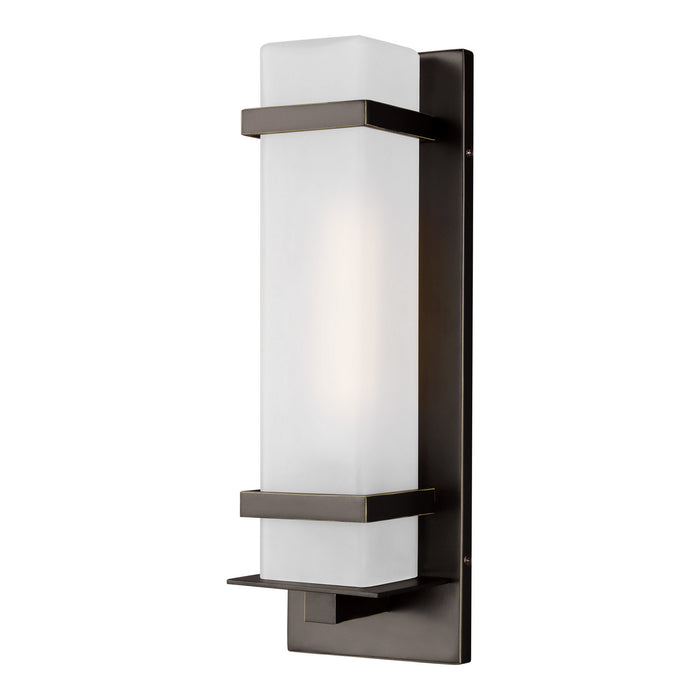 Generation Lighting - 8520701-71 - One Light Outdoor Wall Lantern - Alban - Antique Bronze