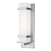 Generation Lighting - 8520701EN3-04 - One Light Outdoor Wall Lantern - Alban - Satin Aluminum