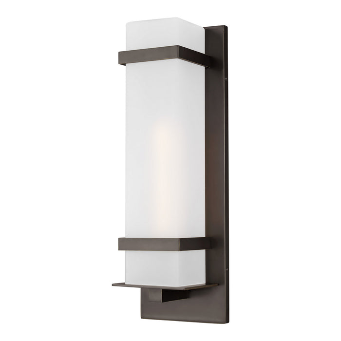 Generation Lighting - 8720701EN3-71 - One Light Outdoor Wall Lantern - Alban - Antique Bronze