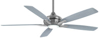 Minka Aire - F1001-BN/SL - 60``Ceiling Fan - Dyno Xl - Brushed Nickel W/ Silver