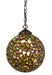 Meyda Tiffany - 113902 - One Light Pendant - Holly Ball - Mahogany Bronze
