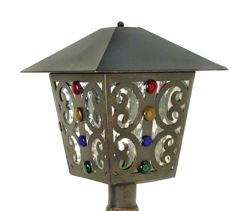 Meyda Tiffany - 119834 - One Light Post Lantern - Julie