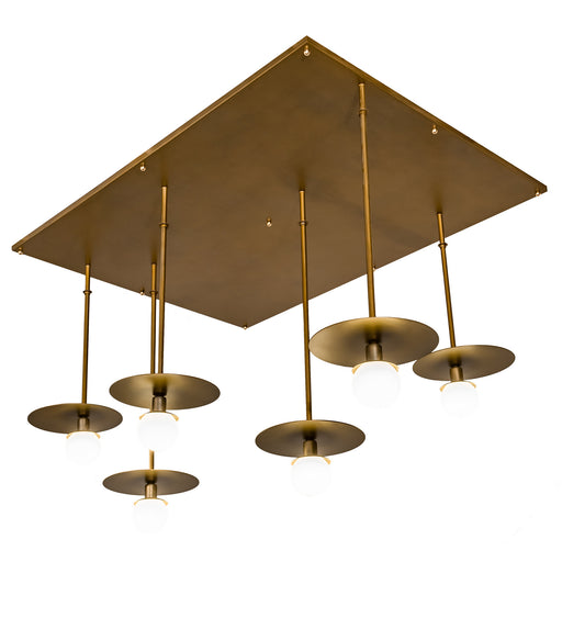 Meyda Tiffany - 188598 - Six Light Pendant - Bola - Rust