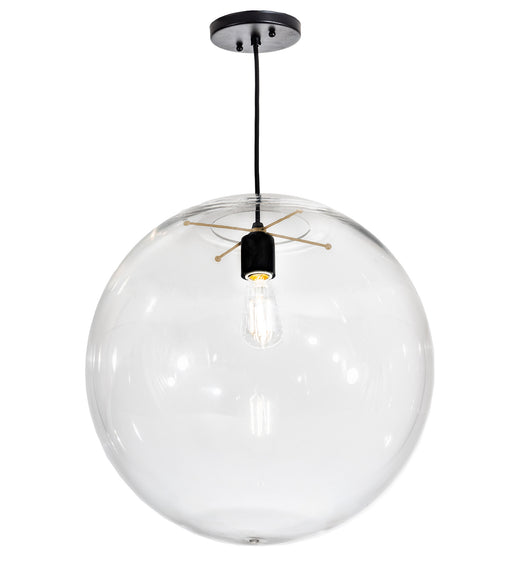 Meyda Tiffany - 195612 - One Light Pendant - Bola - Brushed Nickel