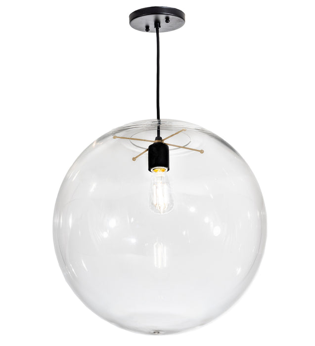 Meyda Tiffany - 195612 - One Light Pendant - Bola - Brushed Nickel