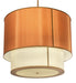 Meyda Tiffany - 200419 - Six Light Pendant - Cilindro - Copper