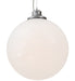 Meyda Tiffany - 201590 - One Light Pendant - Bola - Nickel