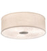 Meyda Tiffany - 202441 - Three Light Flushmount - Cilindro - Nickel