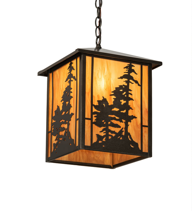 Meyda Tiffany - 204739 - One Light Pendant - Tall Pines - Oil Rubbed Bronze
