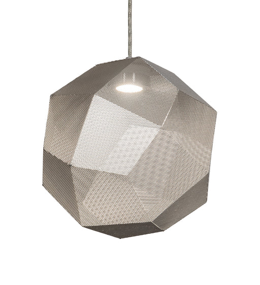 Meyda Tiffany - 211423 - One Light Pendant - Nidos - Nickel