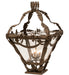 Meyda Tiffany - 211751 - Four Light Pier Mount - Symone - Nickel