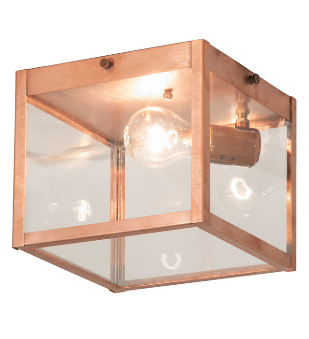 Meyda Tiffany - 212476 - One Light Flushmount - Mission - Copper