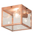 Meyda Tiffany - 212476 - One Light Flushmount - Mission - Copper