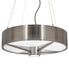 Meyda Tiffany - 213232 - LED Pendant - Earheart - Stainless Steel