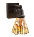 Meyda Tiffany - 214080 - One Light Wall Sconce - Delta - Rust