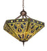 Meyda Tiffany - 215903 - Three Light Pendant - Tiffany Elizabethan