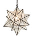 Meyda Tiffany - 216258 - One Light Pendant - Moravian Star - Craftsman Brown