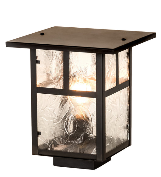 Meyda Tiffany - 32180 - One Light Deck Light - T`` Mission`` - Craftsman Brown