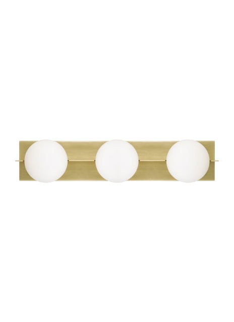 Tech Lighting - 700BCOBL3R - LED Bath - Orbel - Aged Brass