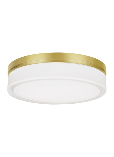 Tech Lighting - 700CQLR-LED - LED Ceiling Mount - Cirque - Aged Brass