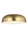 Tech Lighting - 700FMKOSA13R-LED930-277 - LED Ceiling Mount - Kosa - Aged Brass