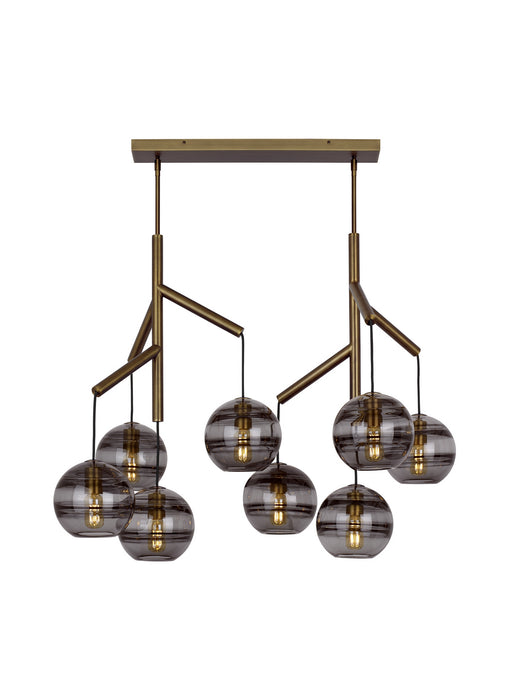 Tech Lighting - 700SDNMPL2KR - Chandelier - Sedona - Aged Brass