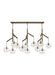 Tech Lighting - 700SDNMPL3CR - Chandelier - Sedona - Aged Brass