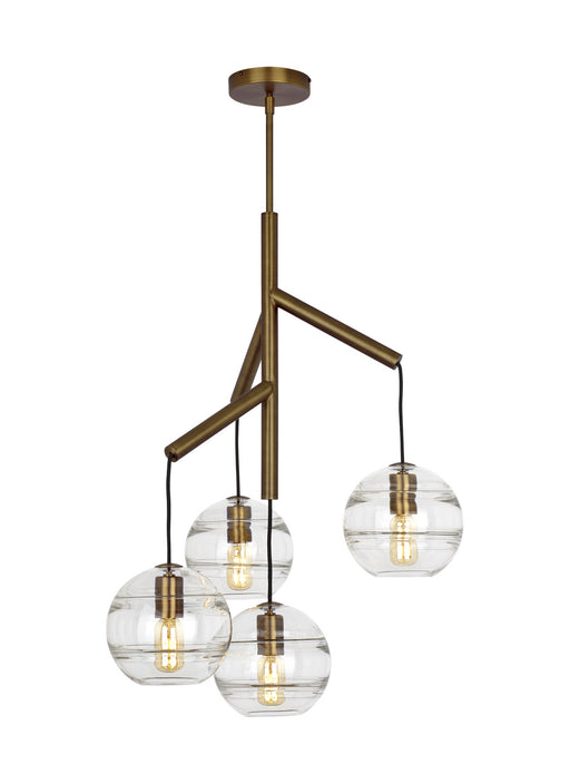 Tech Lighting - 700SDNMPR1CR-LED927 - LED Chandelier - Sedona - Aged Brass