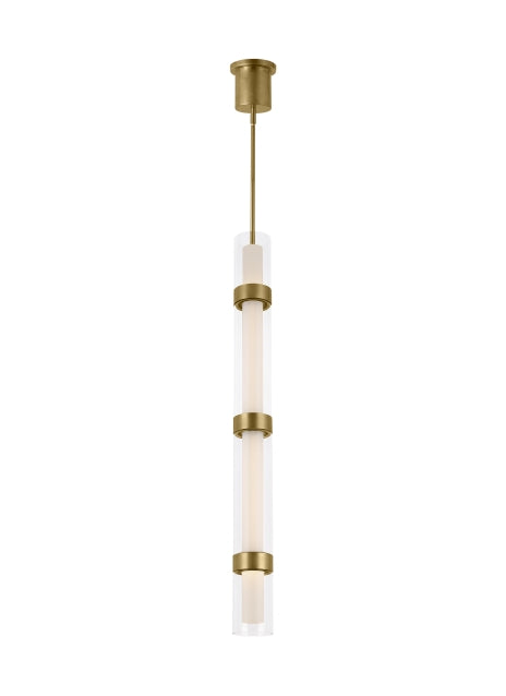 Tech Lighting - 700TDWIT4R-LED930 - LED Pendant - Wit - Aged Brass