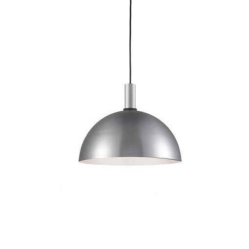 Kuzco Lighting - 492316-BN/BK - One Light Pendant - Archibald - Brushed Nickel / Black