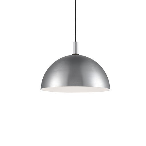 Kuzco Lighting - 492324-BN/BK - One Light Pendant - Archibald - Brushed Nickel / Black