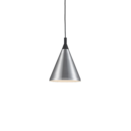 Kuzco Lighting - 492710-BN/BK - One Light Pendant - Dorothy - Brushed Nickel / Black