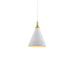 Kuzco Lighting - 492710-WH/GD - One Light Pendant - Dorothy - White / Gold