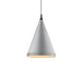 Kuzco Lighting - 492722-BN/BK - One Light Pendant - Dorothy - Brushed Nickel / Black