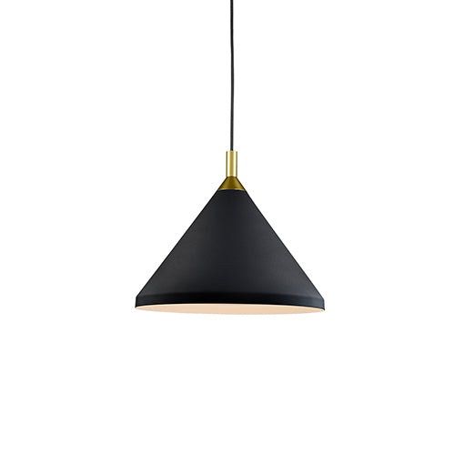 Kuzco Lighting - 492814-BK/GD - One Light Pendant - Dorothy - Black / Gold