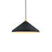 Kuzco Lighting - 493118-BK/GD - One Light Pendant - Dorothy - Black / Gold