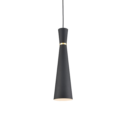 Kuzco Lighting - 493206-BK/GD - One Light Pendant - Vanderbilt - Black/Gold