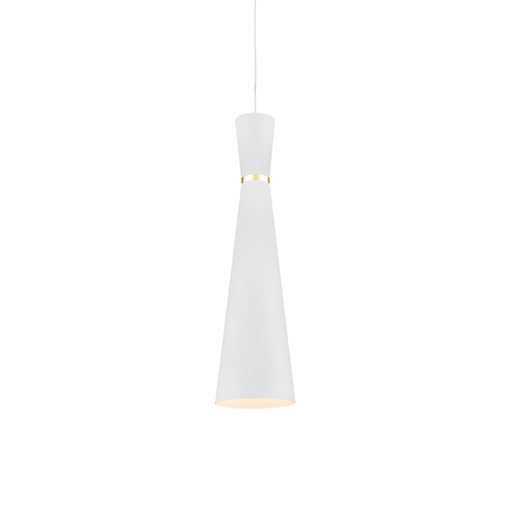 Kuzco Lighting - 493206-WH/GD - One Light Pendant - Vanderbilt