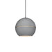 Kuzco Lighting - 494016-GY - One Light Pendant - Lucas - Gray