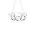 Kuzco Lighting - CH94824-AS - LED Chandelier - Oros - Antique Silver
