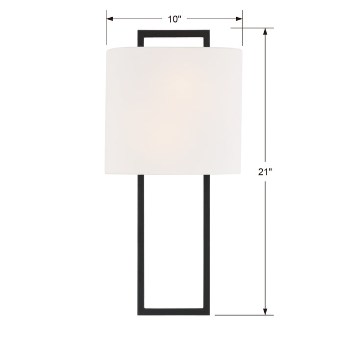 Fremont Wall Mount-Sconces-Crystorama-Lighting Design Store