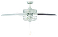 Meridian - M2006BN - 52`` Ceiling Fan - Mceil - Brushed Nickel