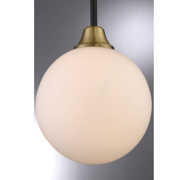 Meridian - M70005-79 - One Light Mini Pendant - Mmin2 - Oiled Rubbed bronze with Brass