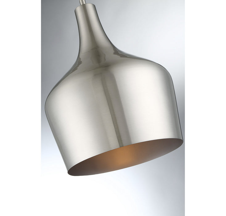 Meridian - M70020BN - One Light Pendant - Mpend - Brushed Nickel