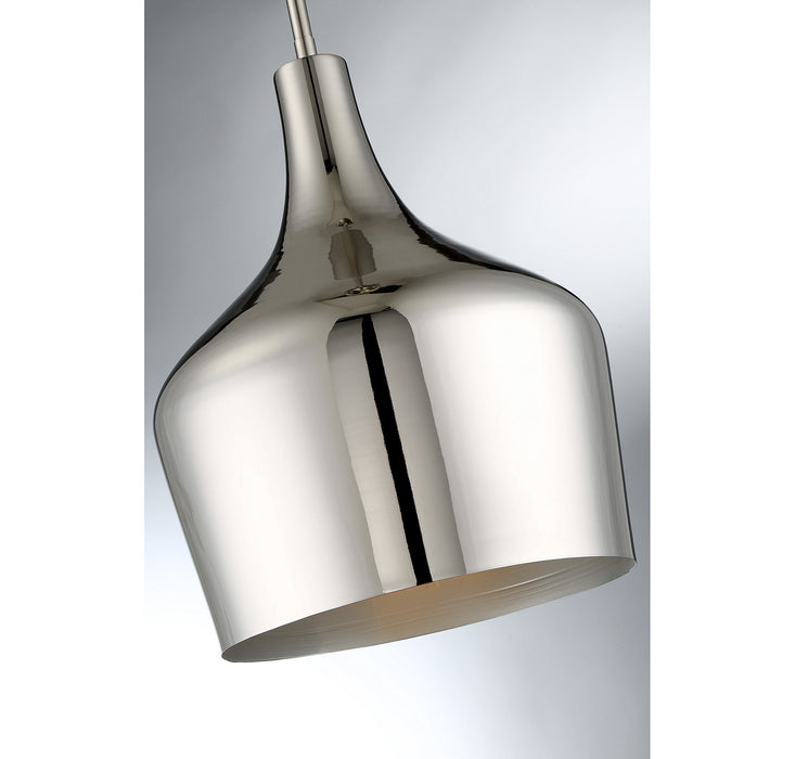 Meridian - M70020PN - One Light Pendant - Mpend - Polished Nickel