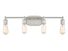 Meridian - M80013BN - Four Light Bath Bar - Mbath - Brushed Nickel