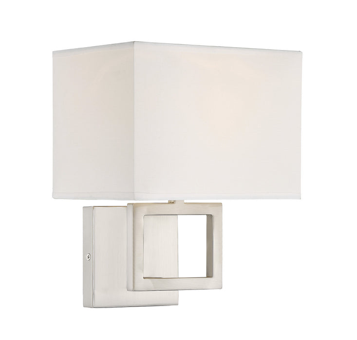 Meridian - M90009BN - One Light Wall Sconce - Mscon - Brushed Nickel