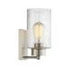 Meridian - M90013BN - One Light Wall Sconce - Mscon - Brushed Nickel