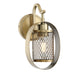Meridian - M90015NB - One Light Wall Sconce - Mscon - Natural Brass